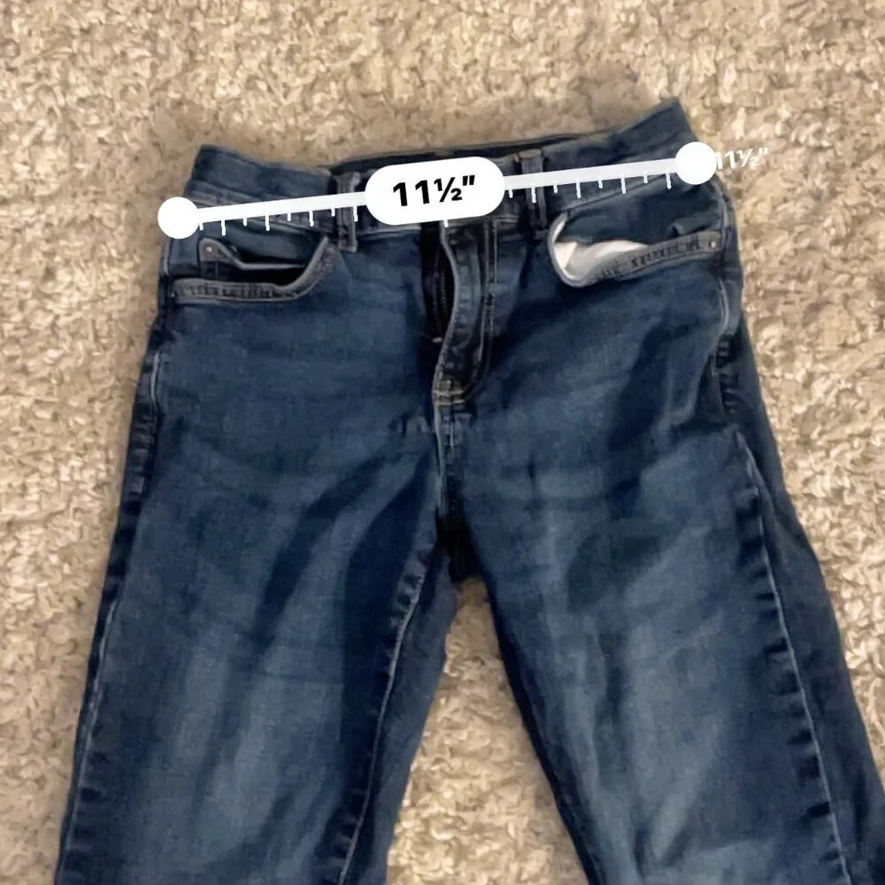 The Children’s Place Boys Straight Jeans Size 10 Dark Wash